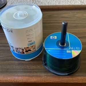 HP CD-R Blank CD’s- 700 MB Data, 80 Min.Music